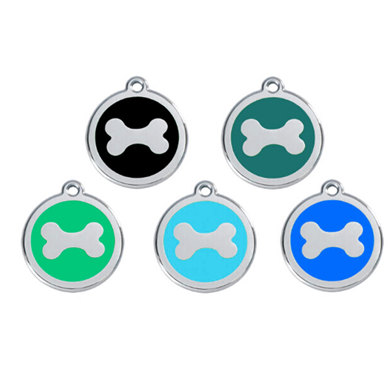 Metal Dog Cat Pet Name Tag