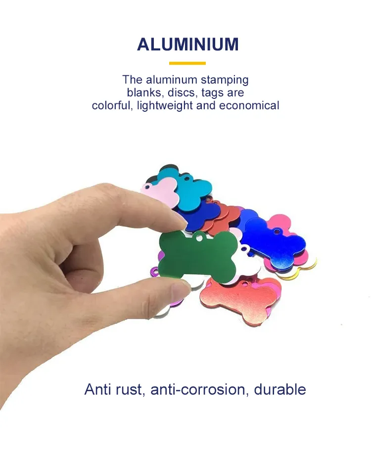 Aluminium Metal ID Tags 6