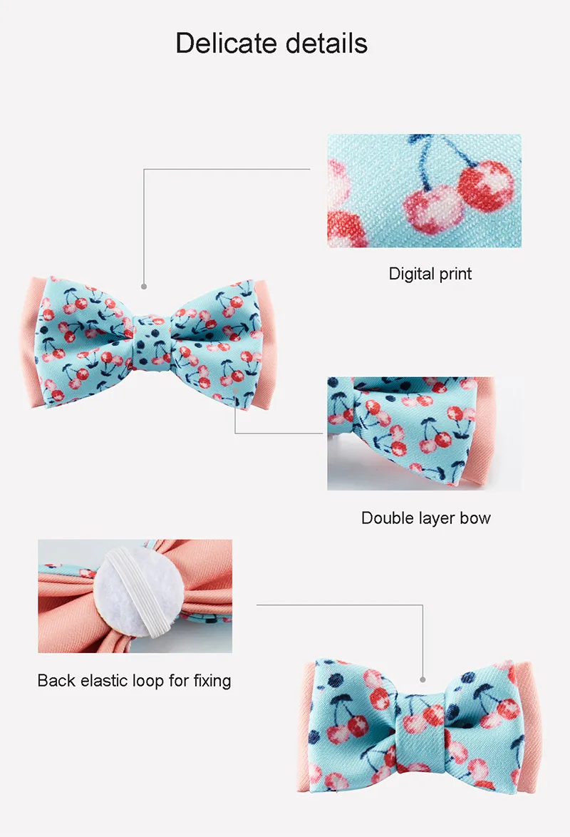 Cat Bow Tie Details