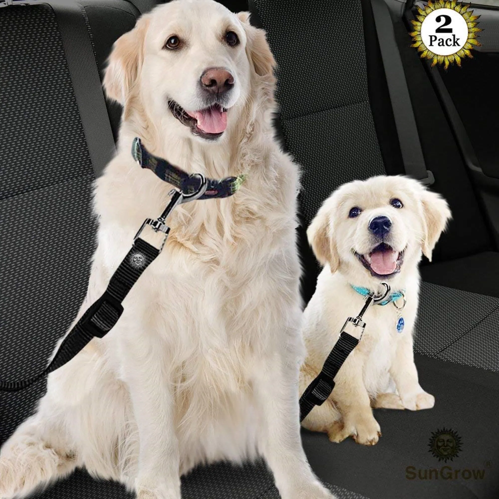 Durable Adjustable Nylon Pet Car Harness Belt Dog Seat Belt