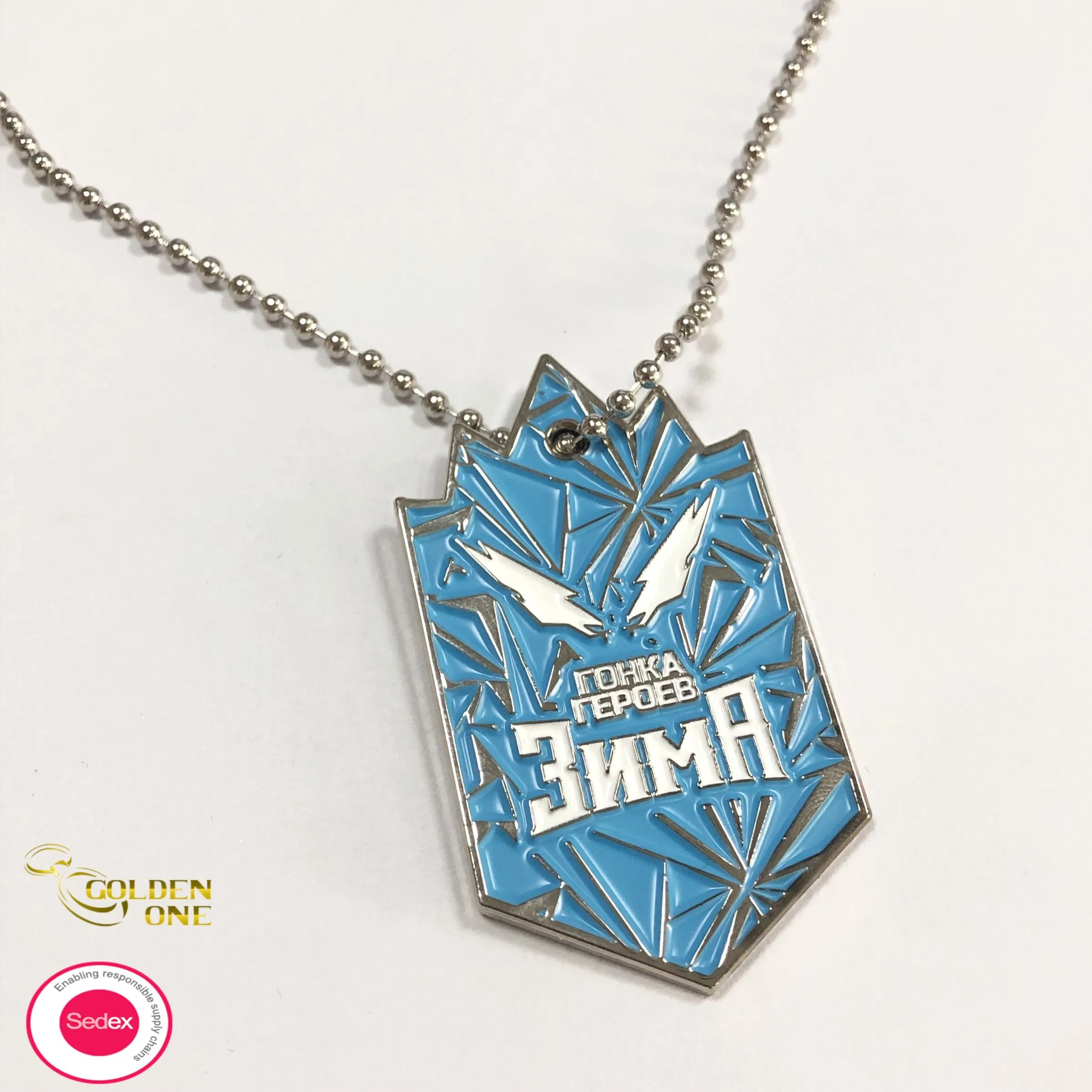 Wholesale Laser Engraved Metal Necklace Pendant Customised Plain Blank Pet ID Tag Stainless Steel Dog Tag with Logo