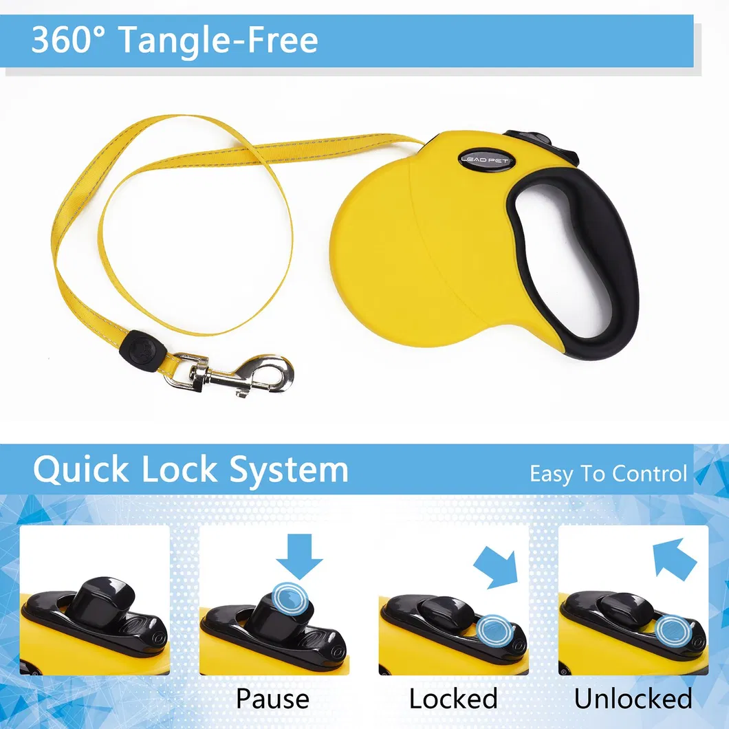 Retractable Dog Leash 4