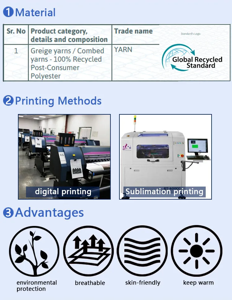 RPET Fabric Bandana Detail 1