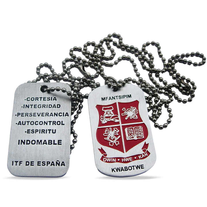 Durable Personalized Aluminum Pet ID Tags - Custom Options