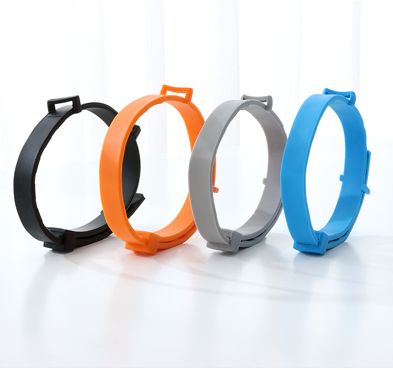 Summer Outdoor Deworming Anti Flea and Tick Mosquito-Proof Adjustable TPR Collar for Dogs and Cats, Pet Functional Collar Pet Accessories Pet Products