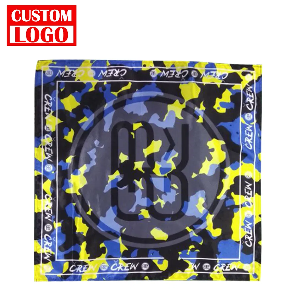 Promotional Logo Printed Custom Designer Cotton Polyester Custom Pet Bandana