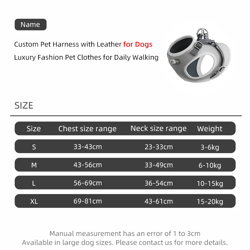 Pet Harness Detail 1