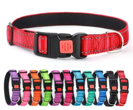 Reflective Dog Collar Safety Lock