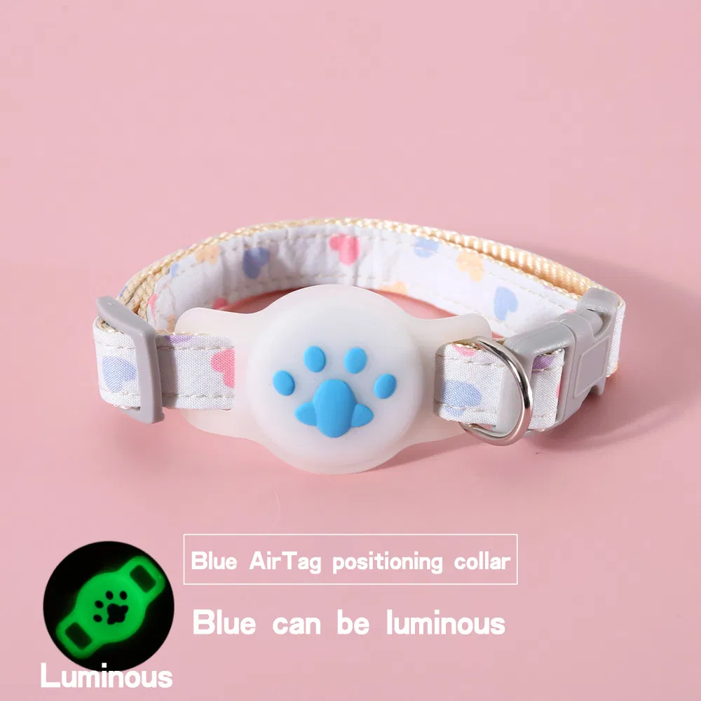 Airtag Pet Collar Leash Set - Reflective Anti-Lost Tracking Safety System