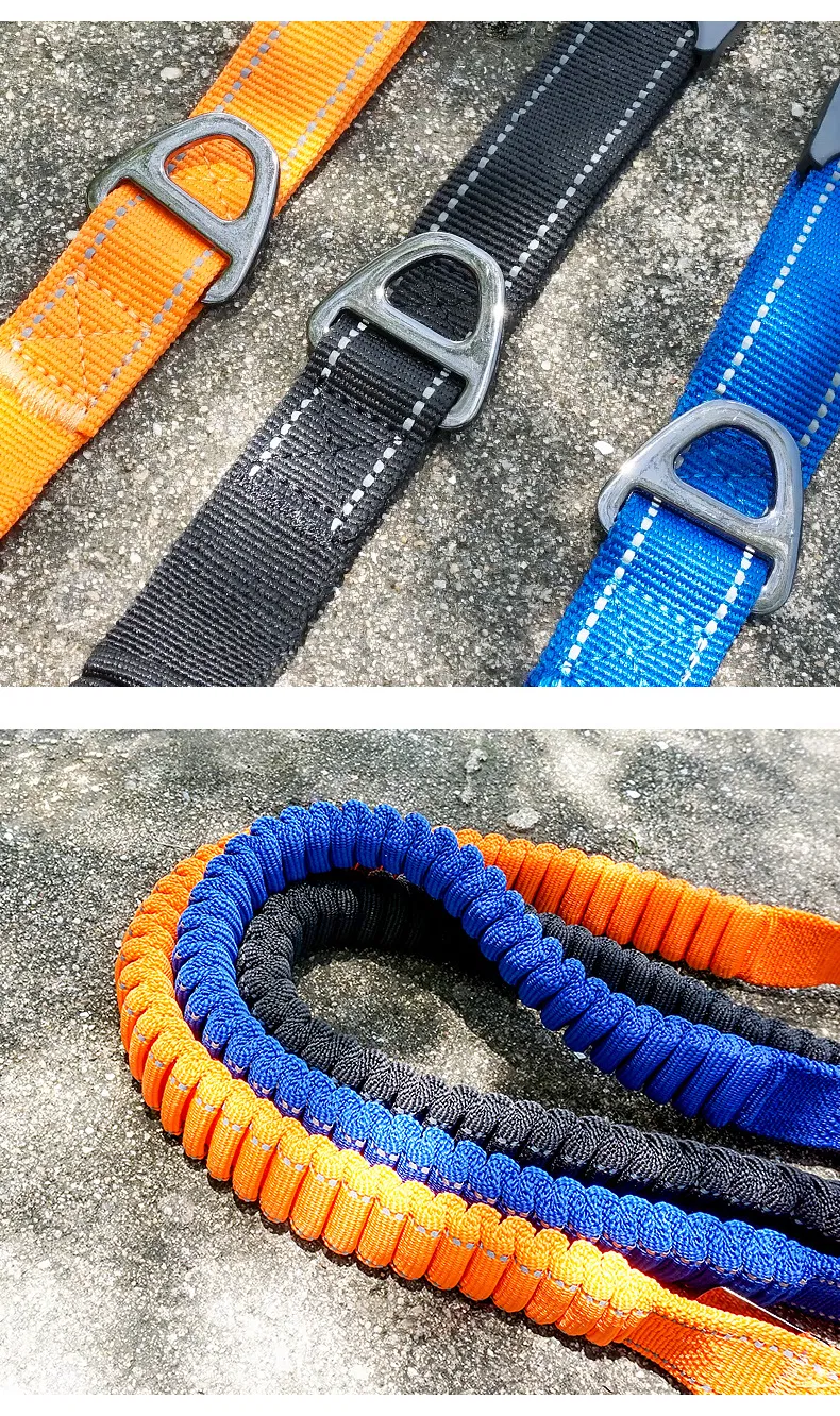 Buffer Retractable Reflective Car Pet Leash Detail 3