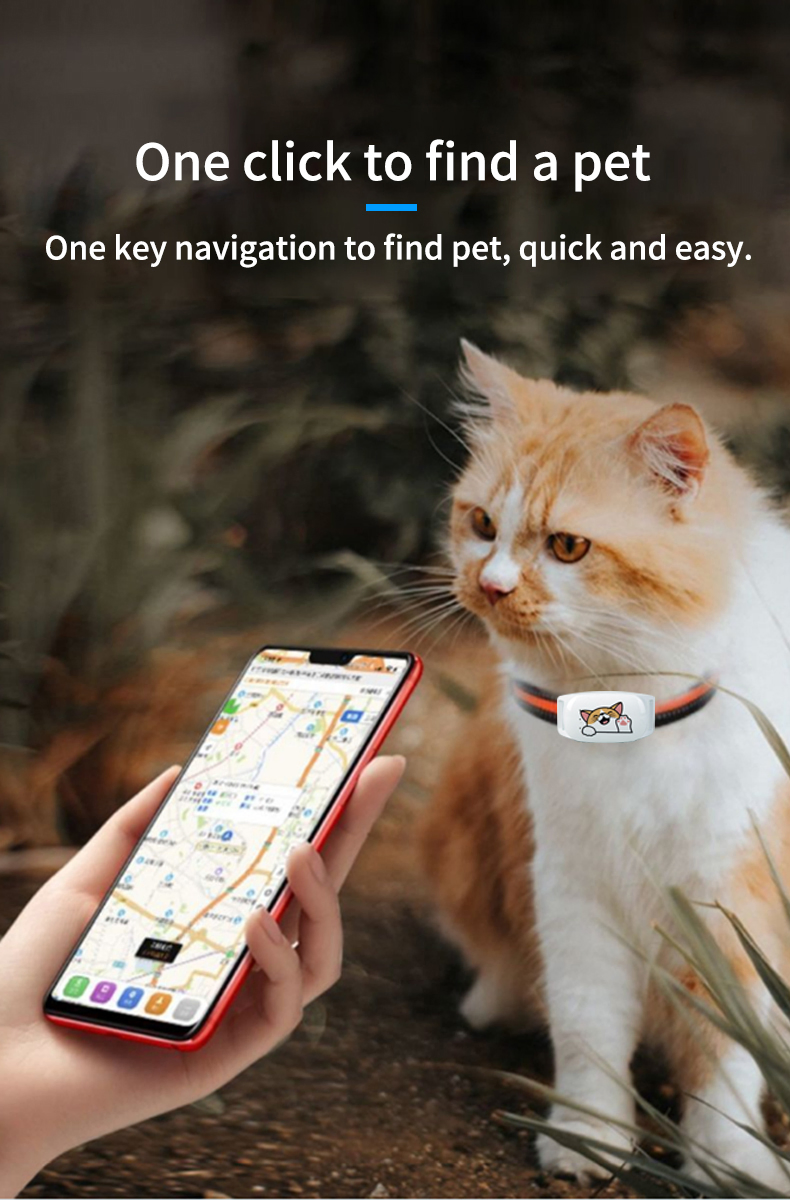 Advanced Pet GPS Tracker with Real-Time Location Updates