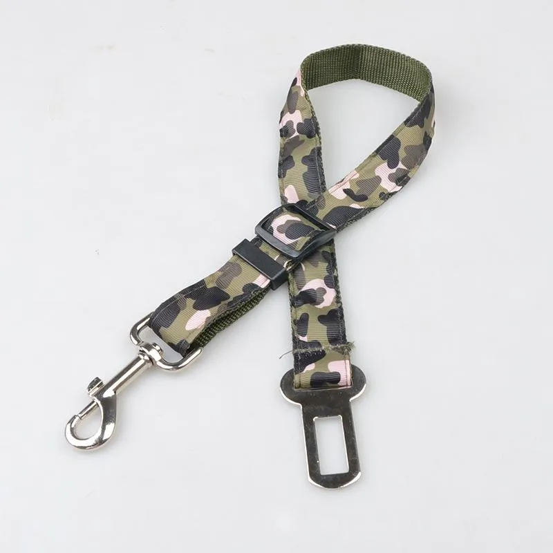 Outdoor Travel Anti Shock Adjustable Pet Dog Car Safety Seat Belt