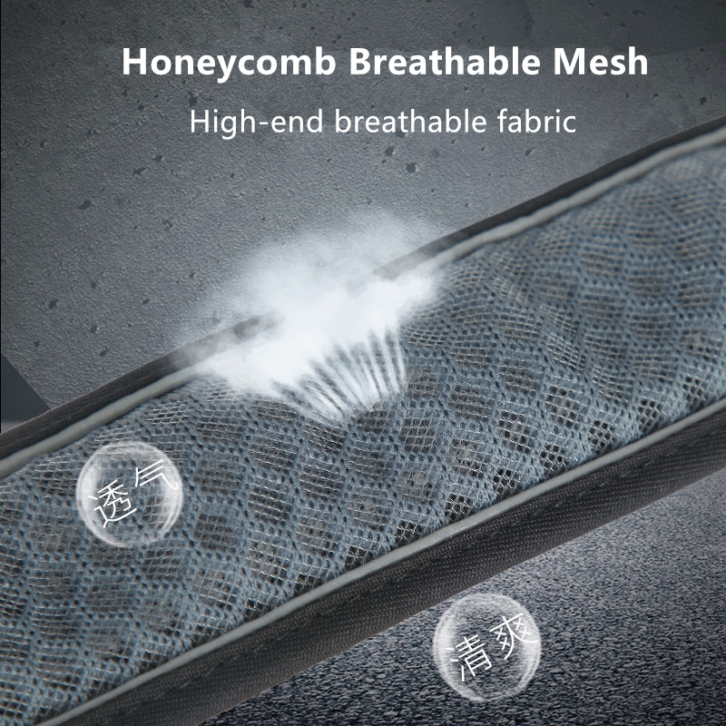 Outdoor Activities Pet Accessories Honeycomb Breathable Mesh Dog Collar Adjustable Pet Collar