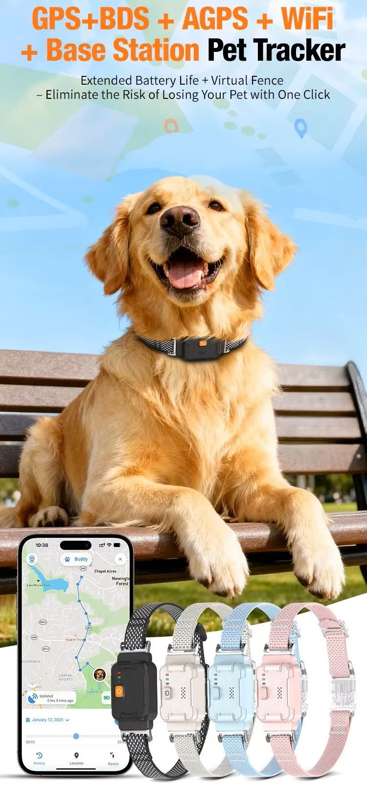 Smart Pet GPS Tracker Overview
