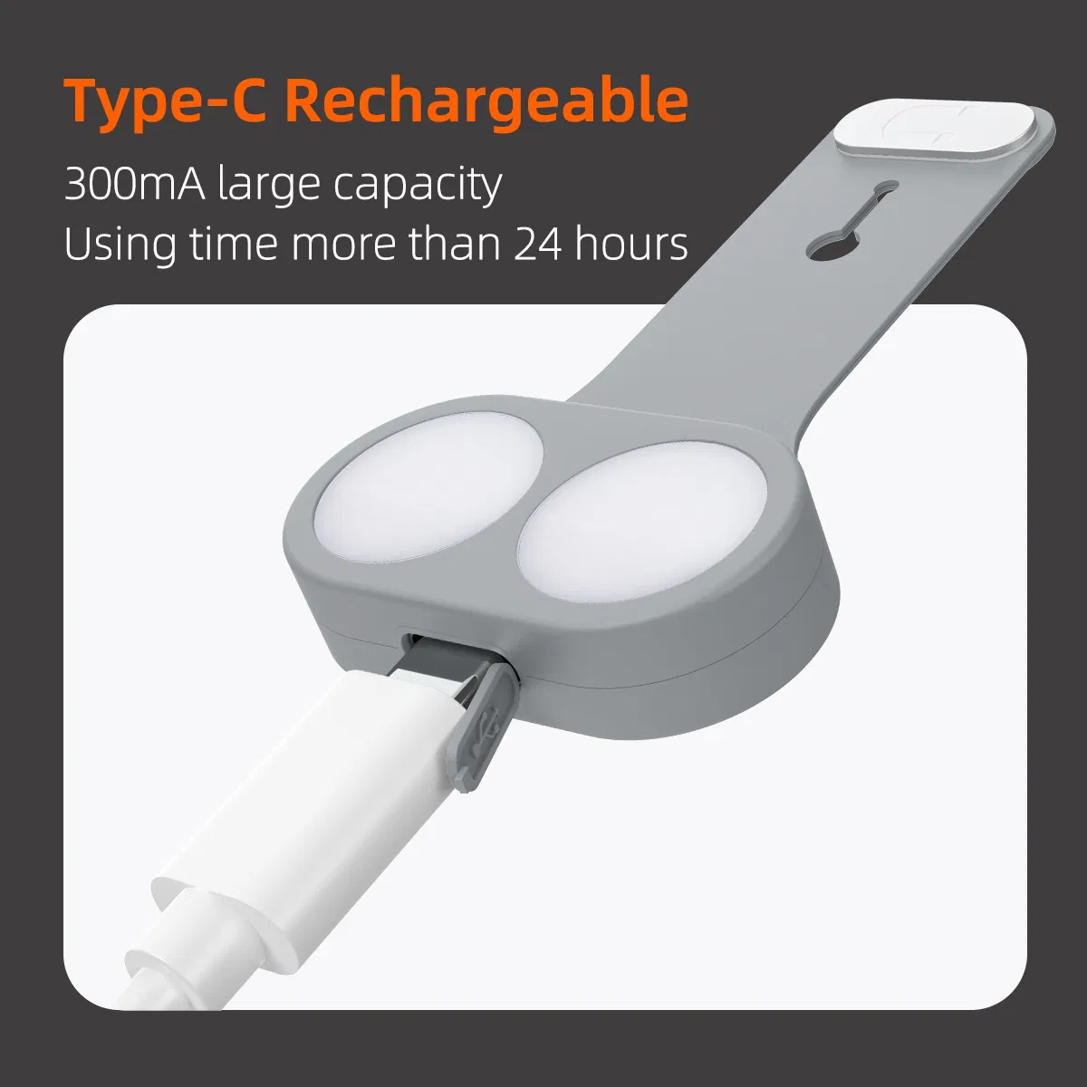 Magnet Clip on Design LED Pets Safety Light for Dog and Cat