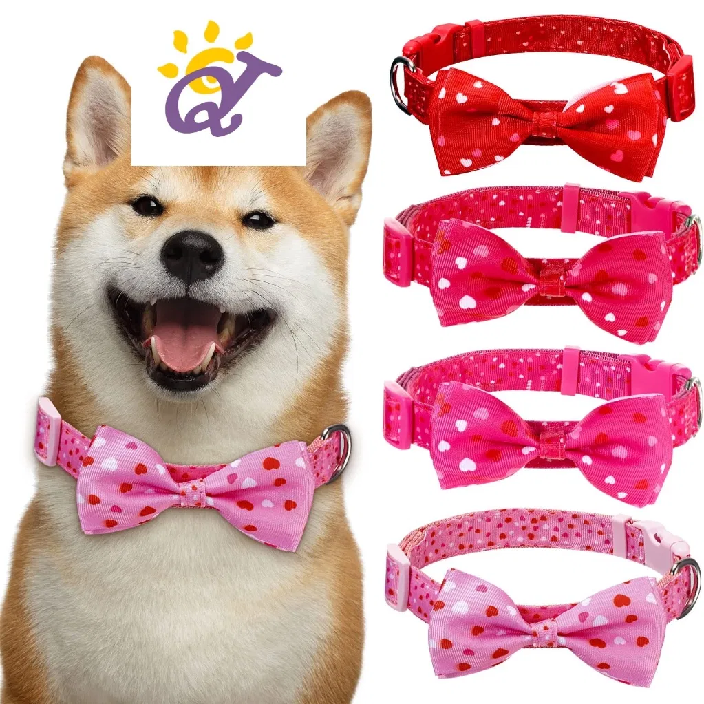 Yuki Popular Puppy Pet Cat Small Dog Bow Tie Customized Dog Sailor Bow