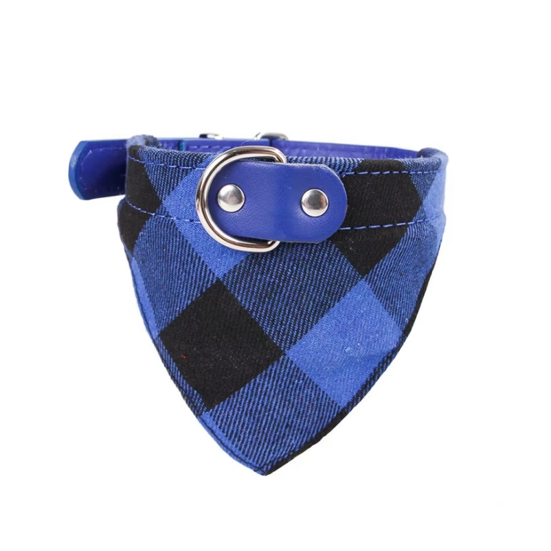 2023 New Dog Neck Set Triangle Scarf Ornaments Pet Collar