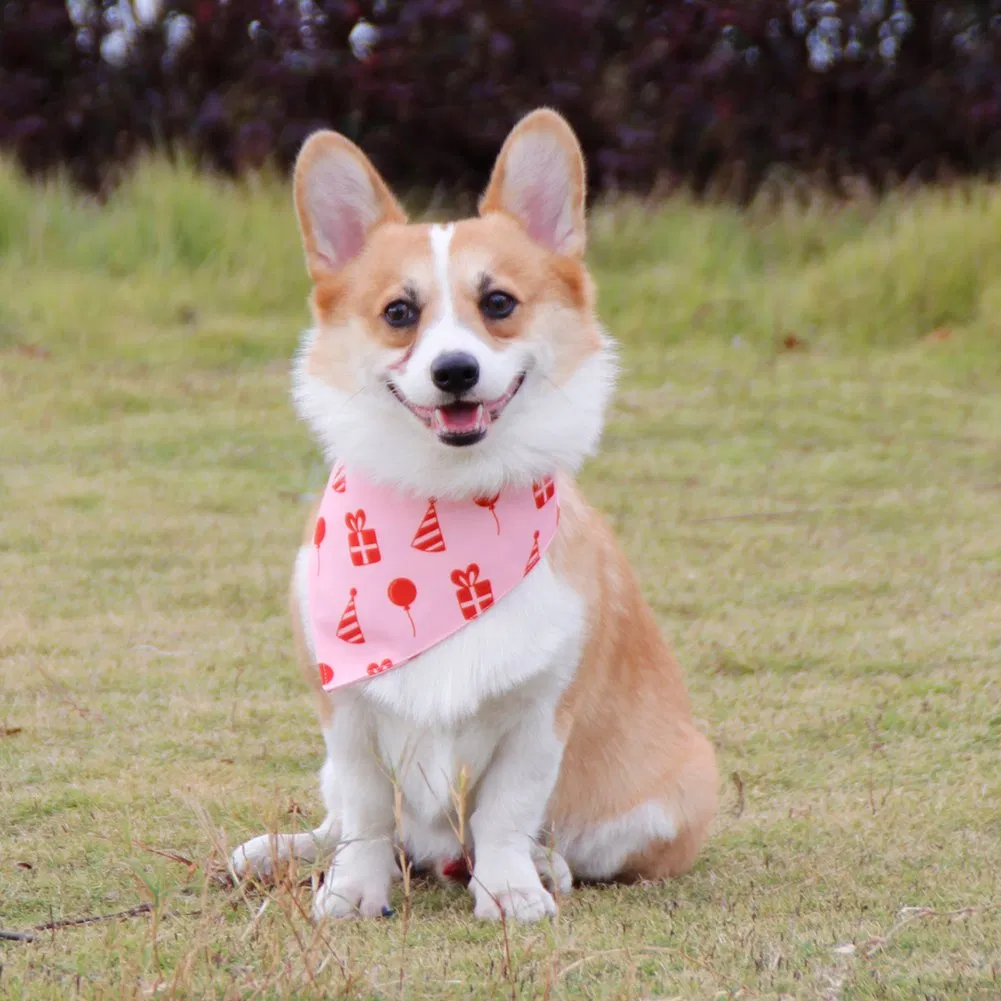 Wholesale Fashion Durable Adjustable Cute Pet Bandana Mokofuwa