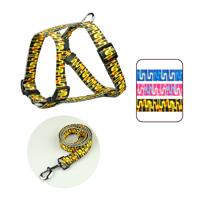 Pet Teddy Puppy Breathable Chest Strap Reflective Vest Dog Leash