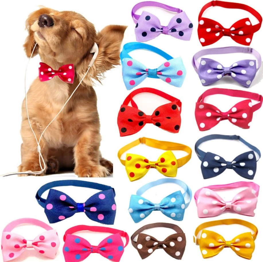 New Fashion Design Customized Pet Bow Tie Dog Necktie