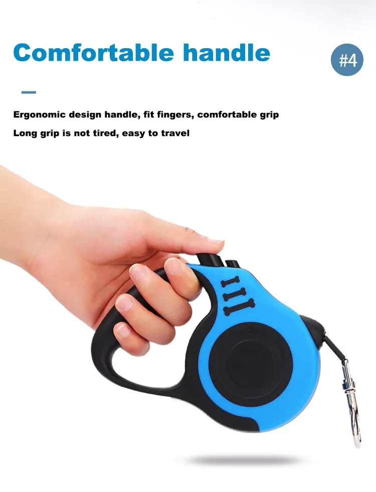Automatic Retractable Dog Leash 5