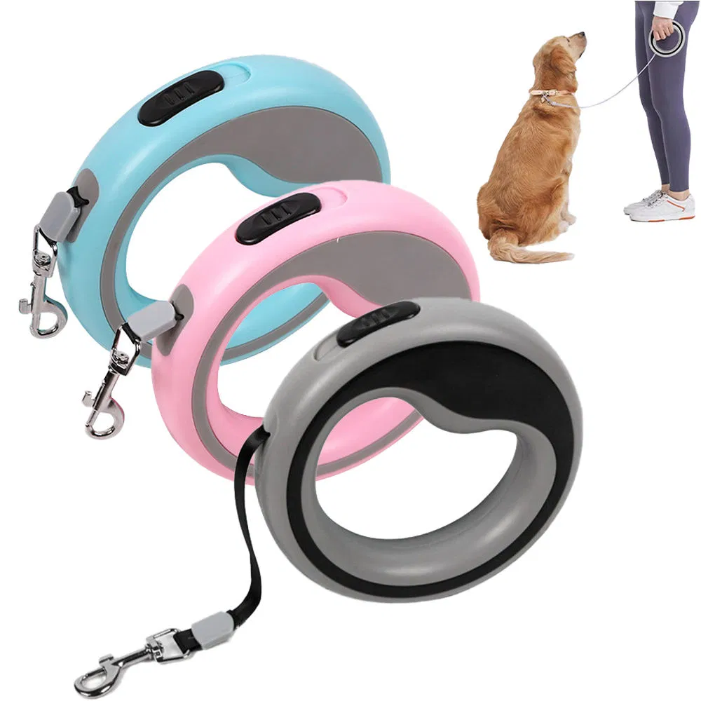 Retractable Hands-Free Dog Leash Nylon Pet Walking Lead Automatic Extension Cat Pet Accessories