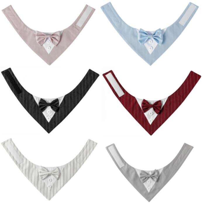 British Wedding Pet Accessories Suit Pet Bow Tie Neck Scarf