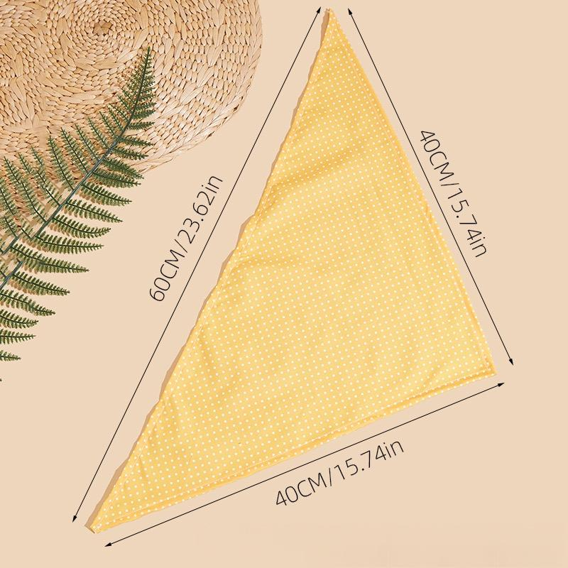 Pet Triangular Bandana Cute-Style Pet Drool Bibs Christmas Accessories
