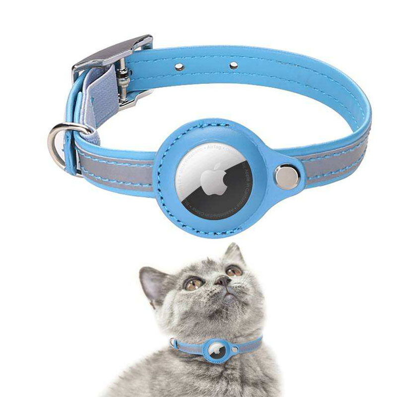 Adjustable Reflective Dog Cat Positioning Anti-Lost Locator Pet Collars (CFPTS25019)