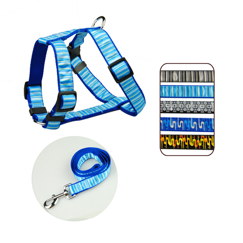 Pet Teddy Puppy Breathable Chest Strap Reflective Vest Dog Leash