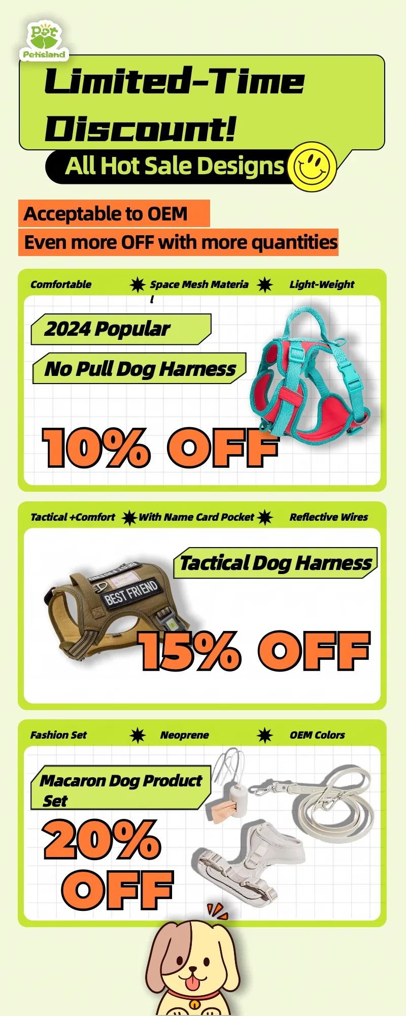Training Walking Dog Harness