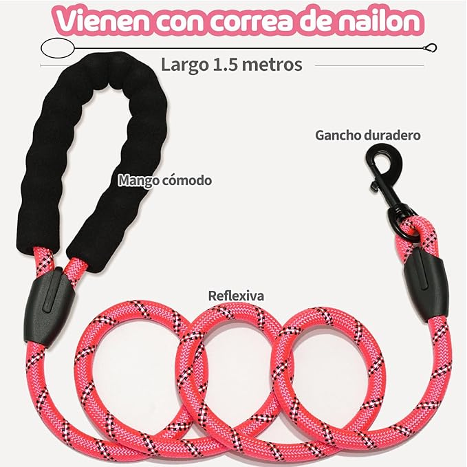 Reflective Dog Chest Strap Suitable for Various Occasions Such as Walks, Travel, and Training.