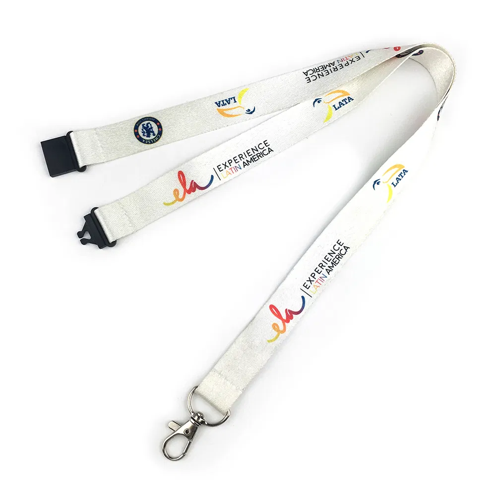 Chest Sublimation PET Lanyard Bottle Strap with Fancy Printing