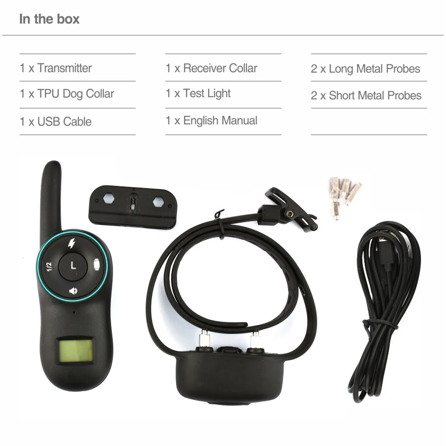 Rechargeable Waterproof Remote Electronic Dog Training Collar/Pet Accessories