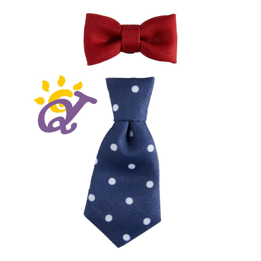 Yuki OEM Wholesale Polyester Colorful Pet Dog Bow Tie Necktie Pet Products