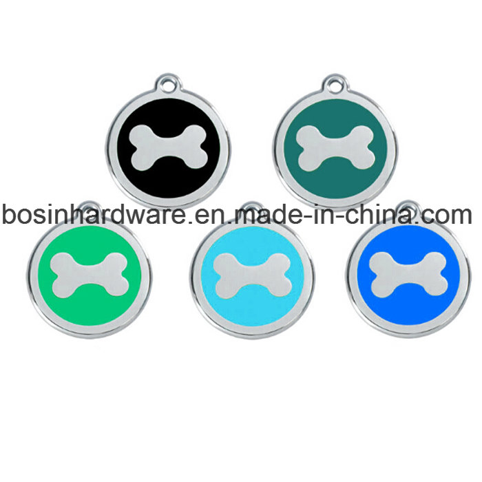 Metal Dog Cat Pet Name Tag