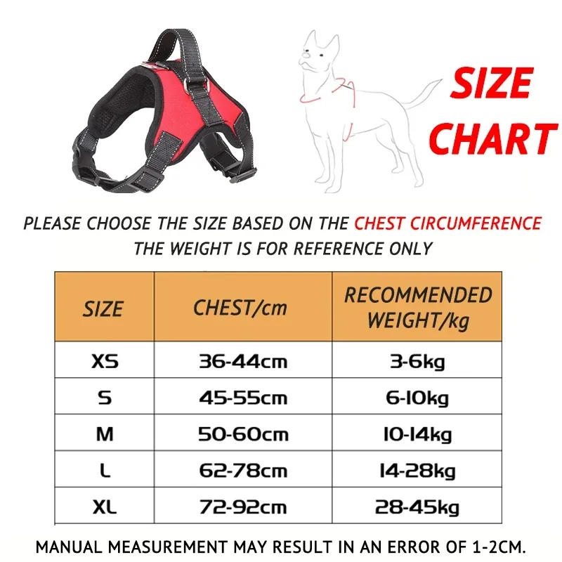 Reflective Pet Harness 6