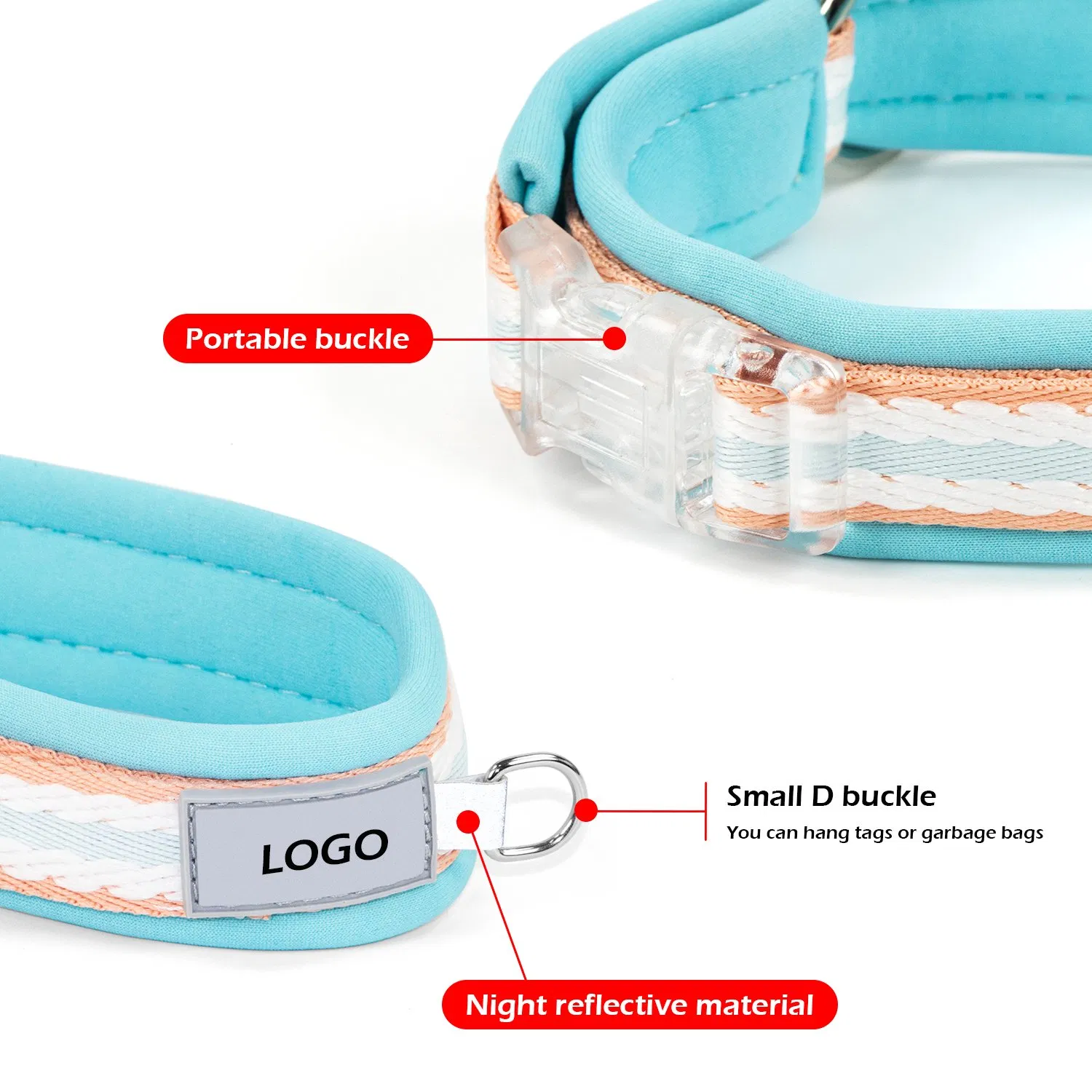 High Quality Comfortable Dog Calming Collar Suitable for Pets of Different Sizes Pet Collar for Dogs Outdoors