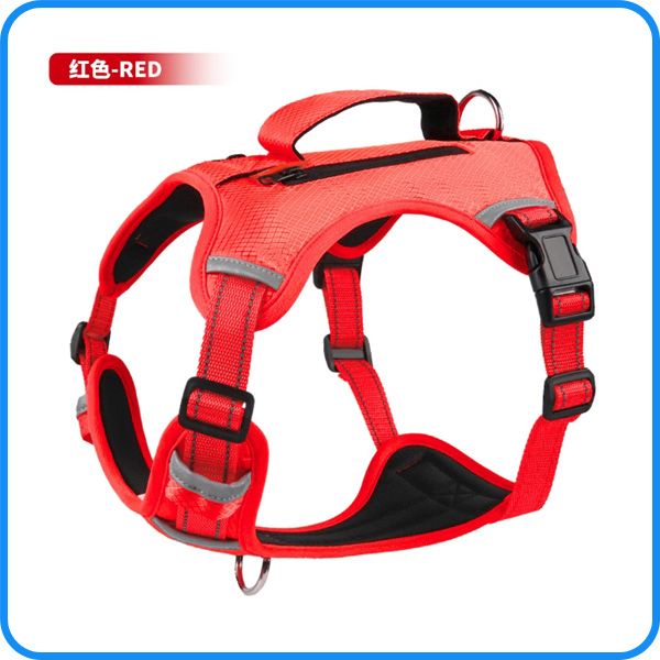 CE Factory Audit Multifunctional Pet Dog Harness with Bag