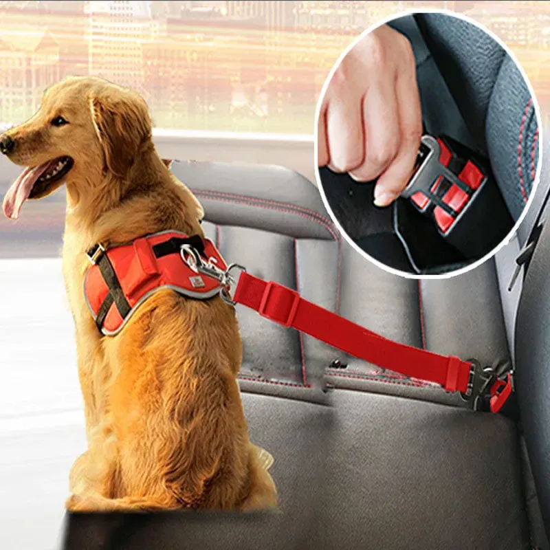 Pet Car Seat Belt Detail 1