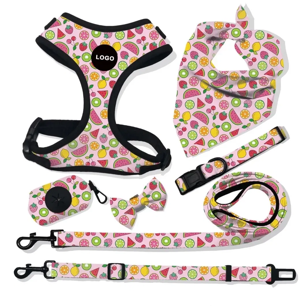 Adjustable Dog Harness Body Belt Safety Backpack Leash Pet Products