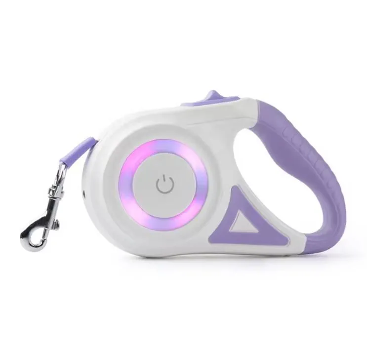 Retractable Dog Leash Green