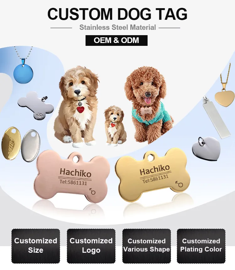 Metal Sublimation Necklaces