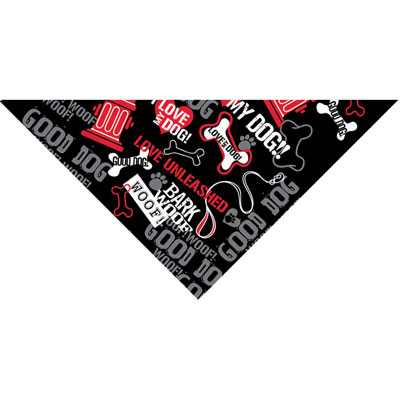 Custom Polyester Triangle Pet Bandana