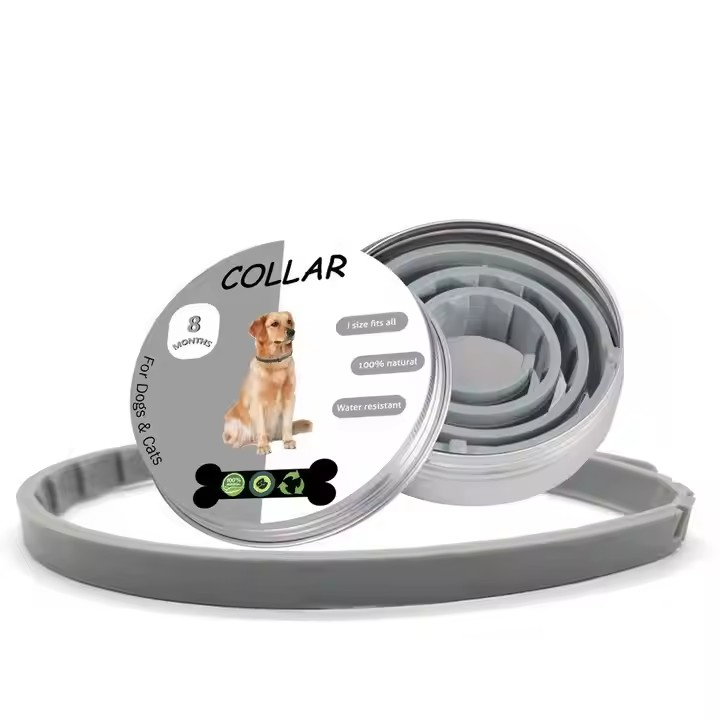 Customizable Pet Flea Collar, Anti-Tick Collar for Dogs and Cats