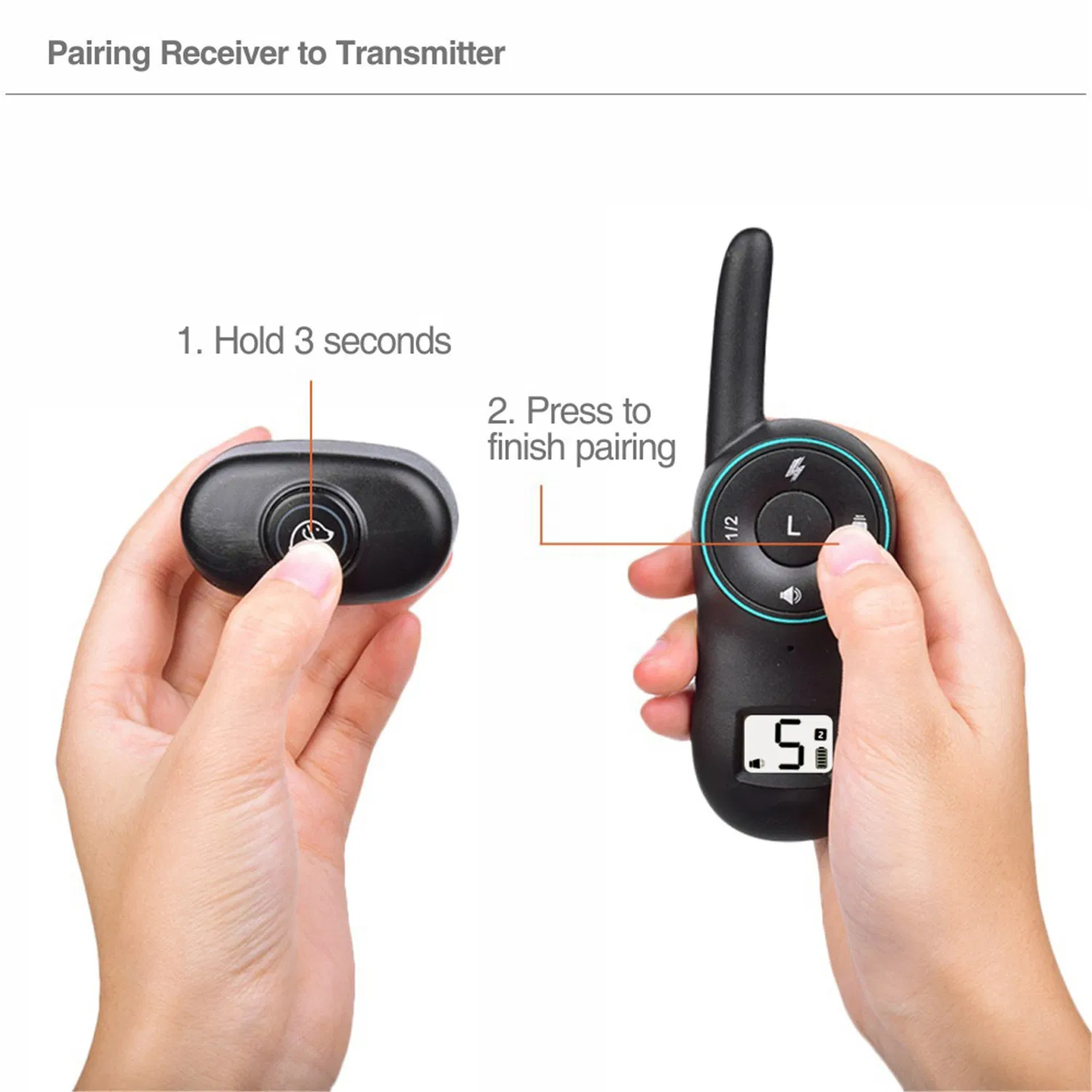 Rechargeable Waterproof Remote Electronic Dog Training Collar/Pet Accessories