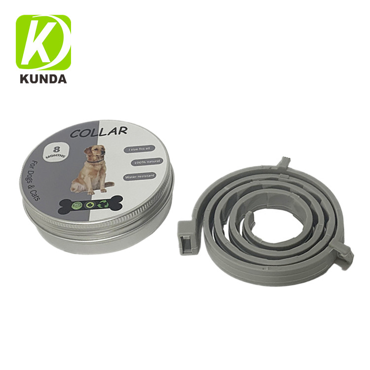 Natural Ajustable Insect Repellent Collar Flea and Tick Prevention Collar for Pets