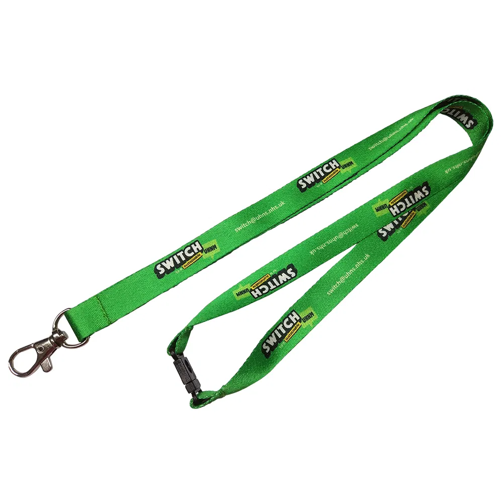 Chest Sublimation PET Lanyard Bottle Strap with Fancy Printing