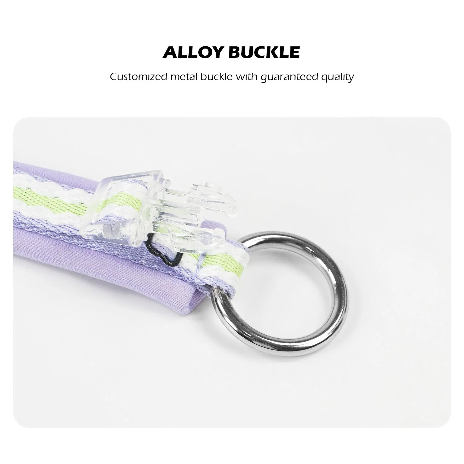 High Quality Comfortable Dog Calming Collar Custom Pet Collars Two-Color Matching Weaving for Dogs Outdoors
