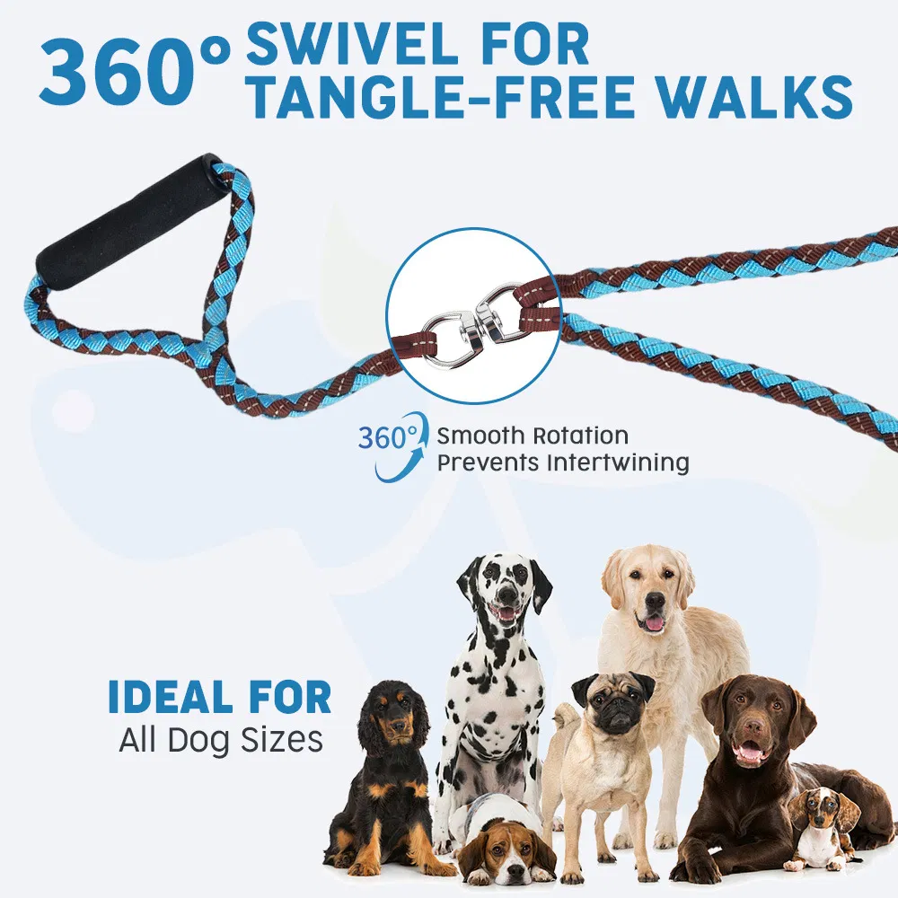 High-Quality Durable Anti-Lost Pet Supplies Nylon Dog Leash